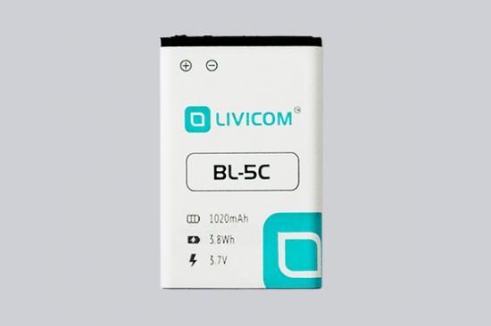 Аккумулятор литий-ионный Livi BL-5C